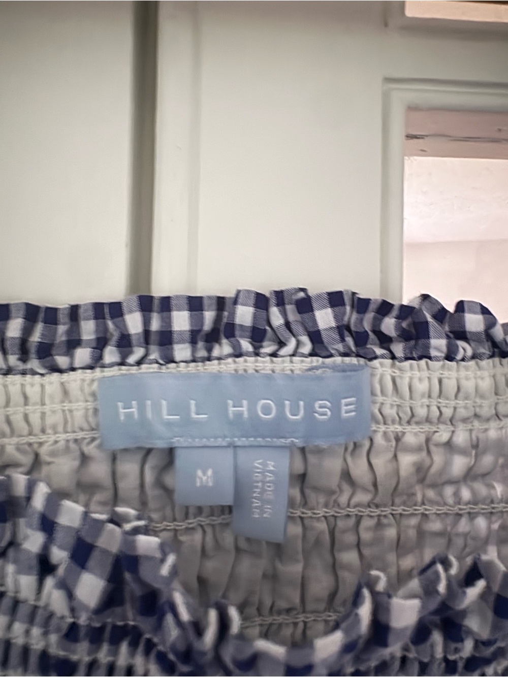 Hill House blue gingham matching set - Picture 5 of 7